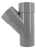 Culotte PVC - M�le / Femelle - 45� - Diam�tre 100 mm - Nicoll UBT14