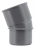 Coude PVC - M�le / Femelle - 20� - Diam�tre 40 mm - Nicoll UCH2