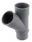 Culotte PVC - M�le / Femelle - 45� - Diam�tre 32 mm - Nicoll UBF14
