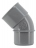 Coude PVC - M�le / Femelle - 45� - Diam�tre 40 mm - Nicoll CH4