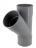 Culotte PVC - Femelle / Femelle - 45� - Diam�tre 100 mm - Nicoll UBT144
