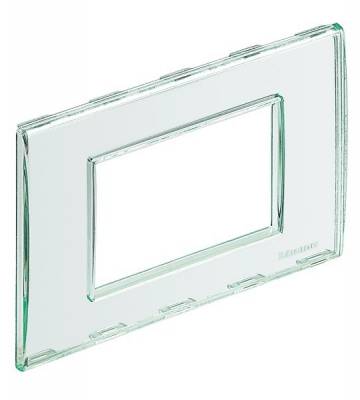 Plaque 3 modules Bticino Living Light personnalisable