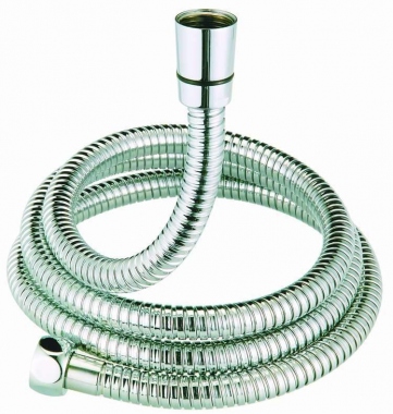 Flexible de douche - CONCERTO - 2 M�tres - En laiton - Argent brillant double agrafage - Alterna H25001-200B
