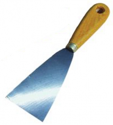 Couteau � enduire - Largeur 100 mm - Manche bois - Agi Robur 393183