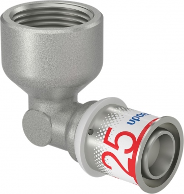 Coude � sertir - 90� - Taraudage femelle - S-Press PLUS - 25 mm vers 1 Pouce - Uponor 1070543