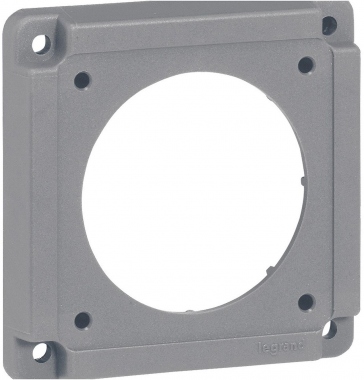 Plaque d'adaptation pour prise 2P+T 16 Amp�res - Legrand 52118