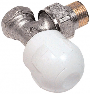 Robinet manuel de radiateur - Equerre nickel� - 15 x 21 - Altech 1981362