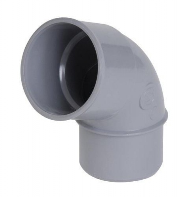 Coude PVC - M�le / Femelle - 67�30 - Diam�tre 40 mm - Nicoll UCH6