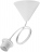 Luminaire suspendu - Bailey TP - E27 - Blanc - 0.8 M�tre - Bailey 141259