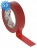 Ruban adh�sif �lectricien rouge en rouleau de 10 m�tres, Lot de 8