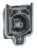Corps lumineux - A LED - 24V AC - 2NO - Blanc - Schneider ZB4BW0B13