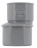 R�duction PVC - M�le / Femelle - Ext�rieure - Excentr�e - Diam�tre 50/40 mm - Nicoll UIJ1