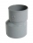 R�duction PVC - M�le / Femelle - Ext�rieure - Excentr�e - Diam�tre 100/80 mm - Nicoll UIT2