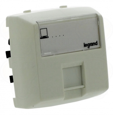 Prise RJ45 Cat.5 FTP 9 contacts composable saillie