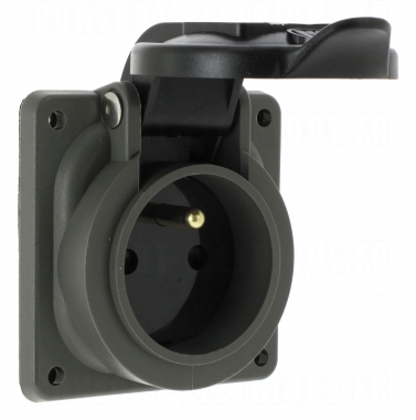 Prise tableau 16 Amp�res 2P+T IP44 bleu NFC - Legrand Hypra 53903