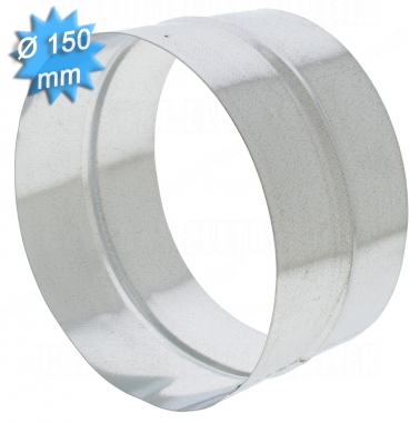 Manchon diam�tre 150 mm male-male galvanis�