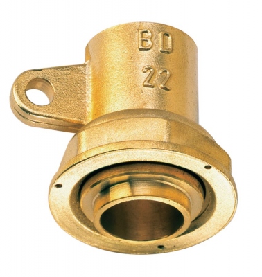 Raccord droit - 2 pi�ces - A joint plat - Avec oreille - Banides BD2309CU
