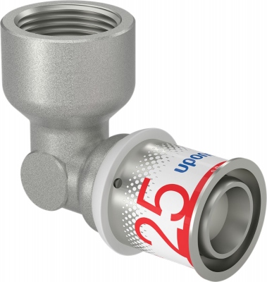 Coude � sertir - 90� - Taraudage femelle - S-Press PLUS - 20 mm vers 1/2 - Uponor 1070540