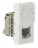 Prise RJ 45 cat. 6A STP blanche 1M Legrand Mosaic