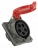 Prise tableau 16 Amp�res 3P+N+T IP44 rouge - Legrand Hypra 52224