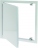 Trappe de visite - 30 x 30 cm - A poussoir - En t�le d'acier zingu� - Blanc laqu� - Bizline 400301