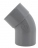 Coude PVC - M�le / Femelle - 45� - Diam�tre 100 mm - Nicoll UCT4