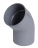 Coude PVC - M�le / Femelle - 45� - Diam�tre 100 mm - Nicoll UCT4