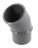 Coude PVC - M�le / Femelle - 30� - Diam�tre 32 mm - Nicoll UCF3