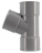 Culotte PVC - Femelle / Femelle - 67�30 - Diam�tre 40 mm - Nicoll UBH166