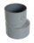 R�duction PVC - M�le / Femelle - Ext�rieure - Excentr�e - Diam�tre 125/100 mm - Nicoll UIX2