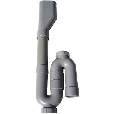 Siphon machine � laver - Double - Diam�tre 40 mm - Sortie verticale - Altech 0-69