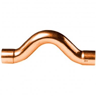 Saut de tube � souder en cuivre - Femelle / Femelle - Diam�tre 16 mm - Sachet de 1
