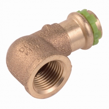 Coude � sertir 90� - Tube Cuivre - Femelle 18 mm / Femelle � visser 20 x 27 mm - Comap SudoPress Eau