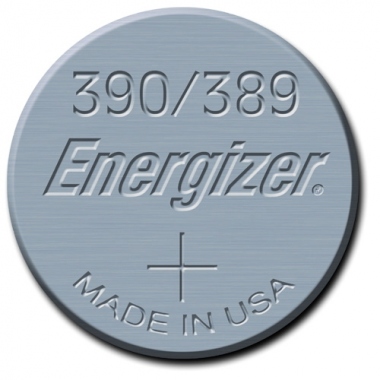 Pile Montre  l'oxyde d'argent - Energizer 390 / 389 - 1.55 Volts