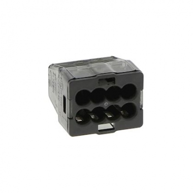 Borne de connexion - Christal - 8 entr�es - 0.5 � 2.5 mm� - Boite de 50 - Bizline 301408
