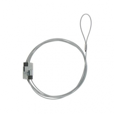 Kit boucle de suspension - 1.5 mm x 1 m + 1 verrou de suspension - Lot de 4 - Bizline 710515