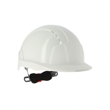 Casque �lectricien - Confort Evolite - Blanc - Avec molette - Bizline 731682