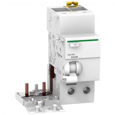 Bloc diff�rentiel - Schneider - Vigi IC60 - 2 P�les - 63 Amp�res - 1000 mA - Type AC - Schneider electric A9V19263