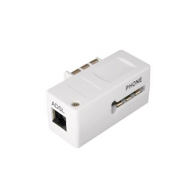 Filtre ADSL - En T - Distribu� vers RJ11 - GigaM�dia ADSLFRGIG
