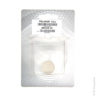 Pile bouton - Lithium - BR2330 - PANASONIC - 3 Volts - 255MAh - Enix Energies PBL6402B
