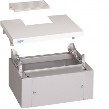 Kit panneaux t�te et base quadro4 - 260 x 250 x 370 mm - Hager FC445