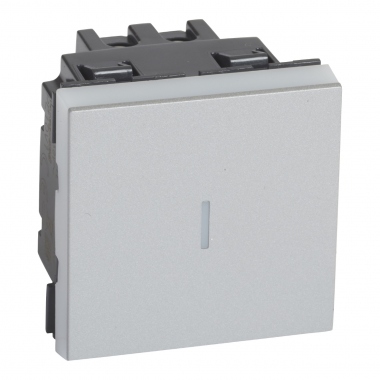 Permutateur - 2 Modules - 10A - Aluminium - Legrand 079221L