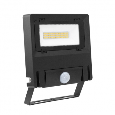 Projecteur � LED - ARIC MICHELLE - 30W - 3000K - Noir - Avec d�tecteur - Aric 50785