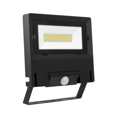 Projecteur � LED - ARIC MICHELLE - 50 Watts - 3000K - Noir - Avec d�tecteur - Aric 50786