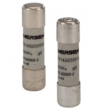 Fusible cartouche - 14 x 51 - GG - 32A - 500V - Boite de 10 - Mersen W216656