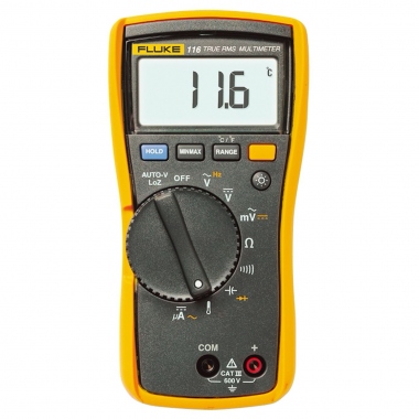 Multim�tre thermom�tre num�rique - 6000 Points TRMS - Fluke FLUKE116EUR