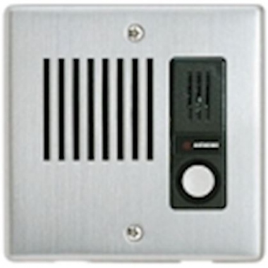 Facade Inox - Platine de rue - Ensatr�e - 1 Bouton - Aiphone IEJA