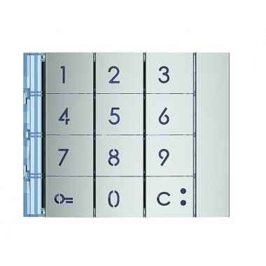 Bticino Sfera New - Fa�ade - Clavier � Code - Allmetal