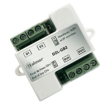 R�partiteur / coupleur de BUS - 2 directions - Bitron GD2LGB2