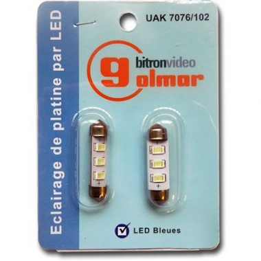 Lampe navette - LED - Bleue - Bitron UAK7076/102